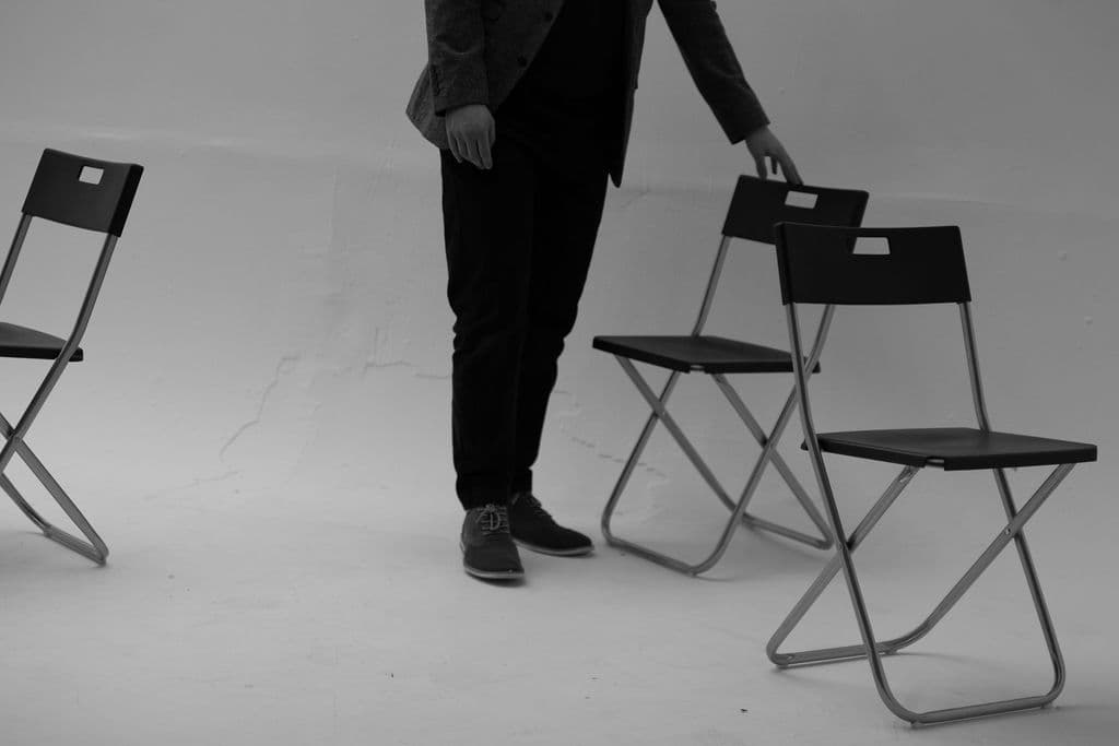 untitled 708 - Confident Man Chairs