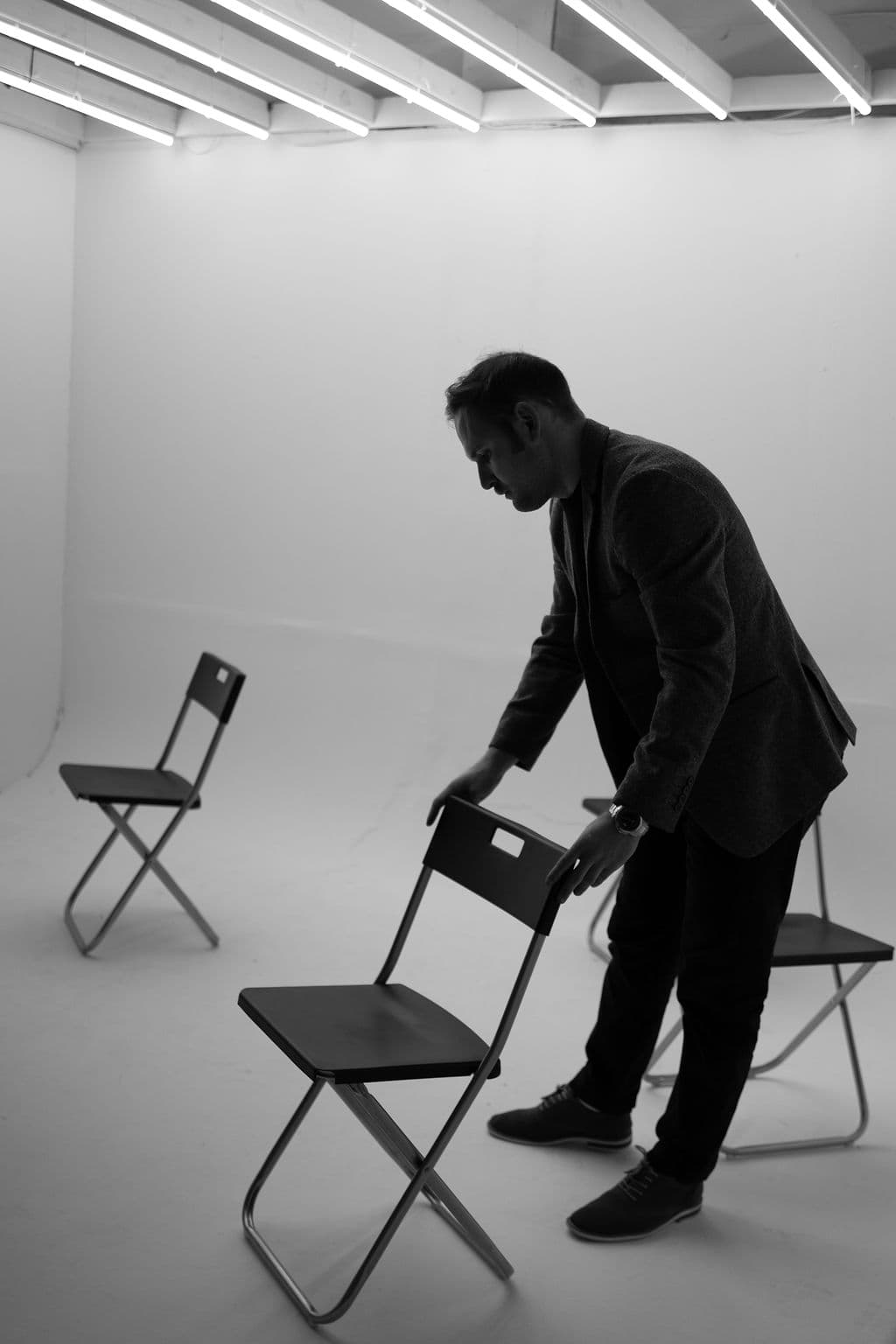 untitled 718 - Confident Man Chairs